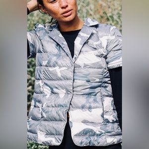 New! MY ANORAK NOTCH COLLAR SHORT SLEEVE JACKET. Size M. Super cute